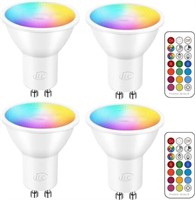 NEW GU10 LED Light Bulb Color Changing Pack of 4