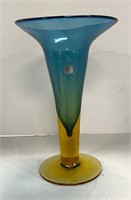 Vintage Blenko Art Glass Vase