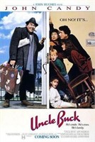 Uncle Buck original double-sided movie poster
