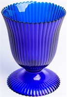 Rare Oversize Cobalt Blue Glass Vase