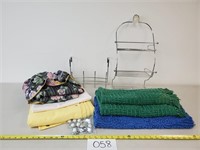 Bathroom Shower Caddy, Curtains & Rugs
