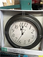 EQUITY WALL CLOCK RETAIL $20