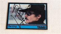 1991 Trak Race Autographed Card The King Petty