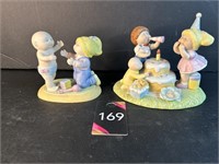 Xavier Roberts Cabbage Patch Statues 1984 & 1985
