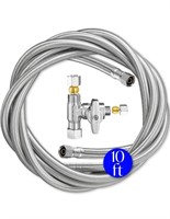 New Refrigerator Ice Maker Water Line Kit - 10'