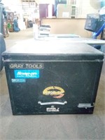 Gray Tools Large Tool Box has as Flip Top Opening