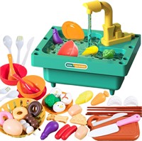 READ COLOR RED Kitchen Sink Playset