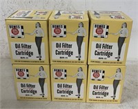 6 Bowes Seal Fast BR-11 Oil Filter Cartridges