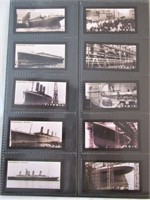 Cigarette Cards The Titanic Series set of 25