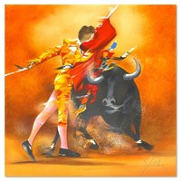 Victor Spahn, "Corrida" hand signed limited editio