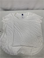 OLD NAVY LOOSE FIT WOMENS SIZE M WHITE T SHIRT