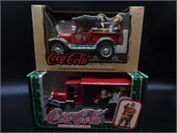 COCA-COLA DELIVERY TRUCKS LOT OF 2