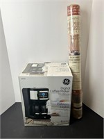 COFFEE MAKER IN BOX (USED)- NEW BAMBOO SHADE