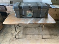 Table w/ Empty Tool Box