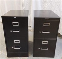 2 - 2 DRAWER FILE CABINETS