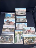 100 year old post cards assorted