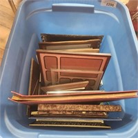 Picture Frames & Photo Album - in Tote - no Lid