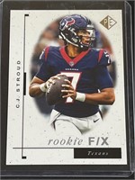 CJ Stroud Prospector's Edge Rookie F/X Rookie Card