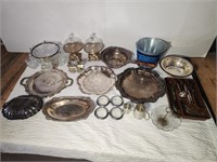 Assorted Silver Plated Goods and More