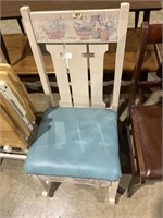 Painted rocking chair