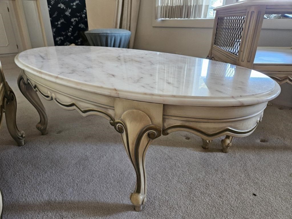Marble-top Coffee table