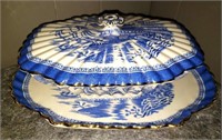 W.T.Copeland & Son dish with cover & plater