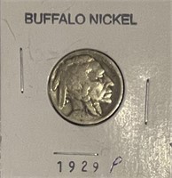 US 1929 Buffalo Nickel