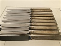 10 Sterling Silver Knives Towle "Old Lace"