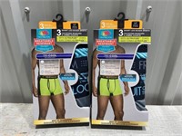 2 - Mens SMall Short Leg Boxer Briefs