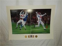 Daniel Moore The Interception signed and numbered.