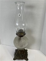 Antique Oil Lamp " Owl "
