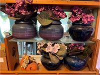 Violet Pots Planters Plant Pot Lot