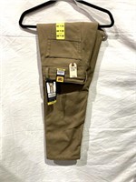 Cat Men’s Fleece Lined Canvas Pants 32x30