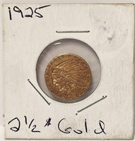 279 - 1925 $2.5 GOLD COIN (98)