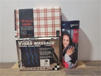 Massage pillow & Heating Pads