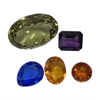 Mixed Natural 61.80ct Gemstone Lot