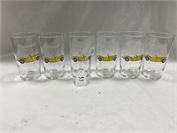 6 Austin Healey glasses Mobil Oil