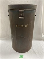 Metal Flour Bucket