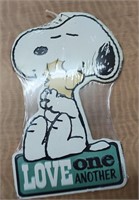 Snoopy & Woodstock Tin Sign