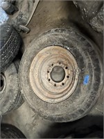 Back Hoe Front Tire
