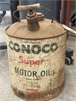 Conoco Super Motor Oil 5-Gal Can