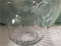 Block Clear Water Pitcher