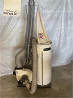Shop Fox woodshop vacuum system