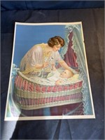 Early 1900s advertising print sample from the