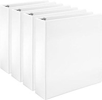 Cardinal 3 Ring Binders, 2 Inch Binder with Round