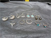 Sterling Silver Earrings & more (all are signed