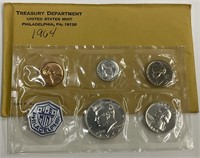 1964 US MINT UC COIN SET