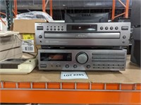 JVC (1) XL-F115 compact disc (1) RX-315 receiver