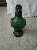 Vintage Green Eagle Decanter