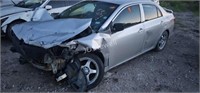 2009 Toyt Corolla JTDBL40E29J021796 Accident